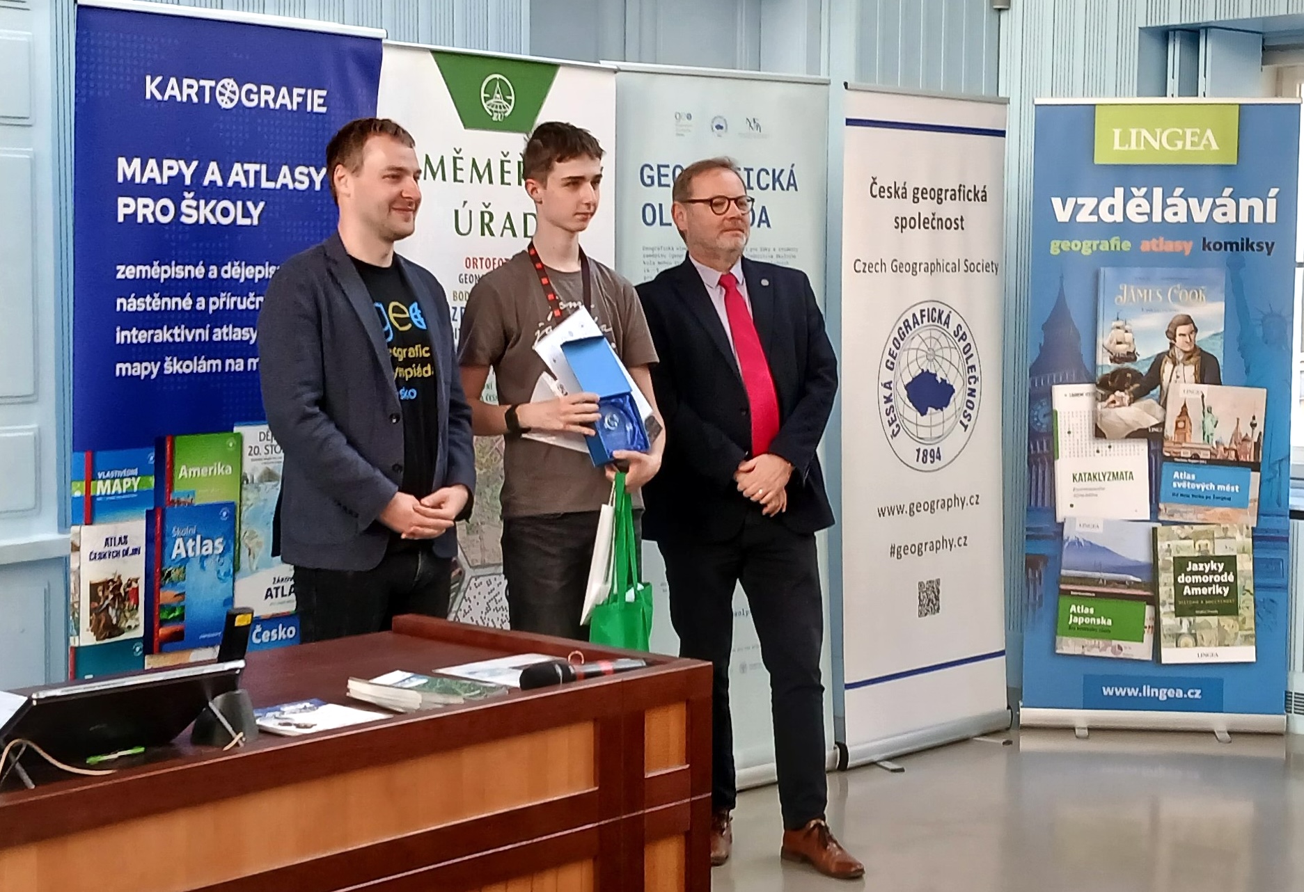 Úspěch Jakuba Pazdery v celostátním kole geografické olympiády