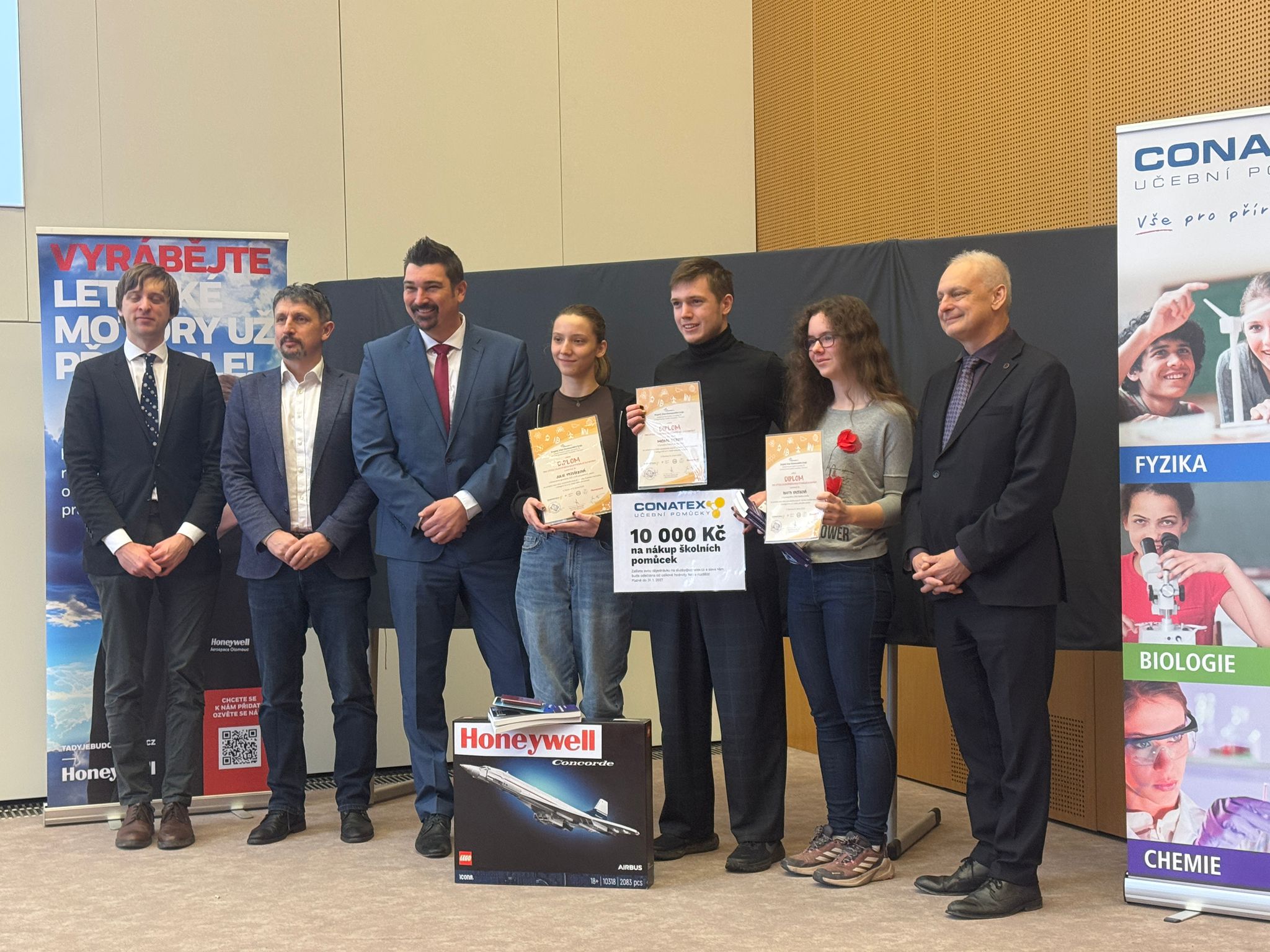 Úspěch ve Fyzikální olympiádě