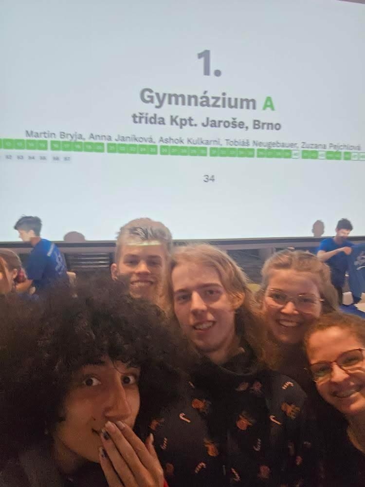 Úspěch našeho týmu v soutěži Náboj