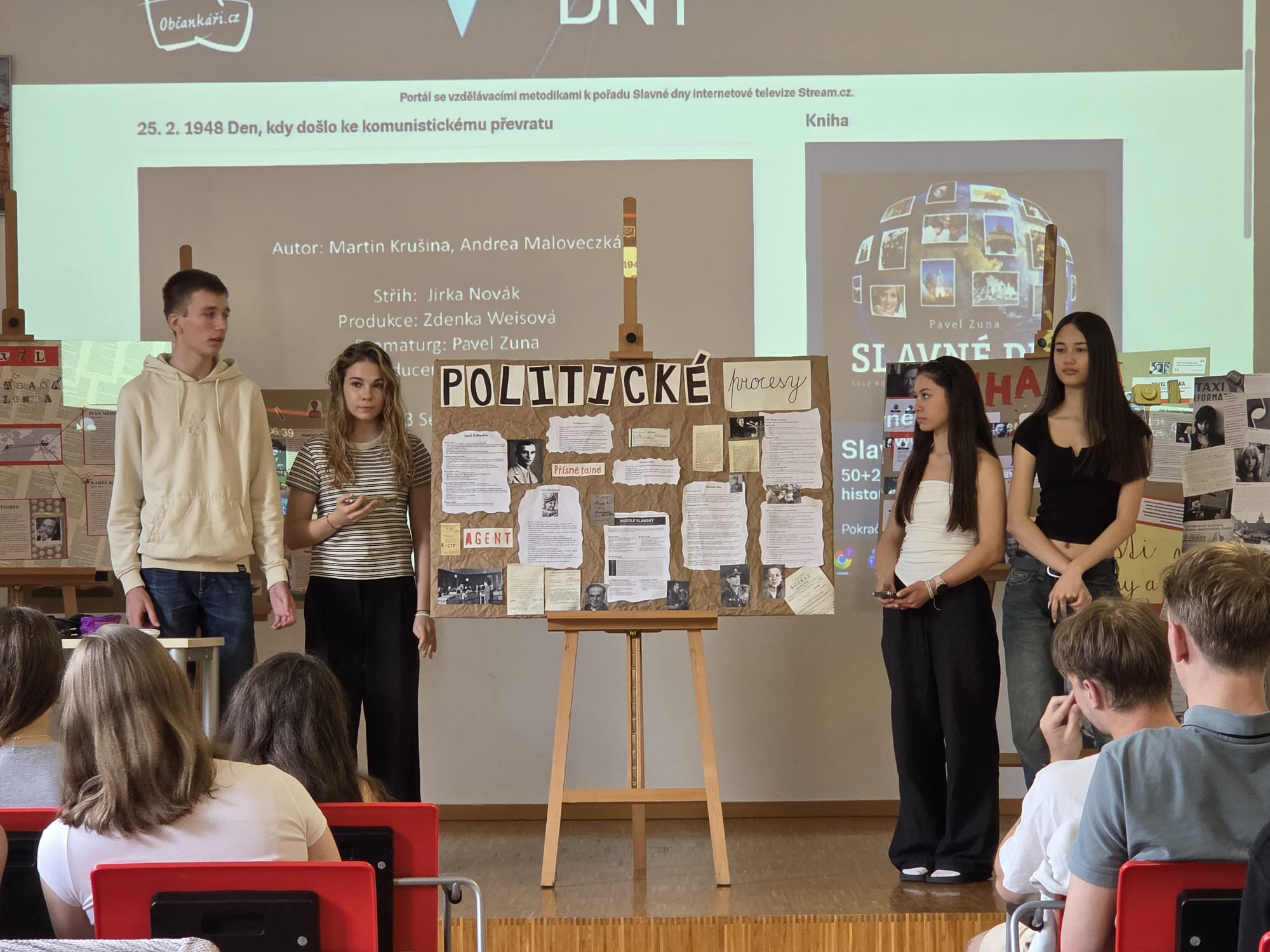 Lidské osudy aneb Projektový den třetích ročníků očima jeho účastníků