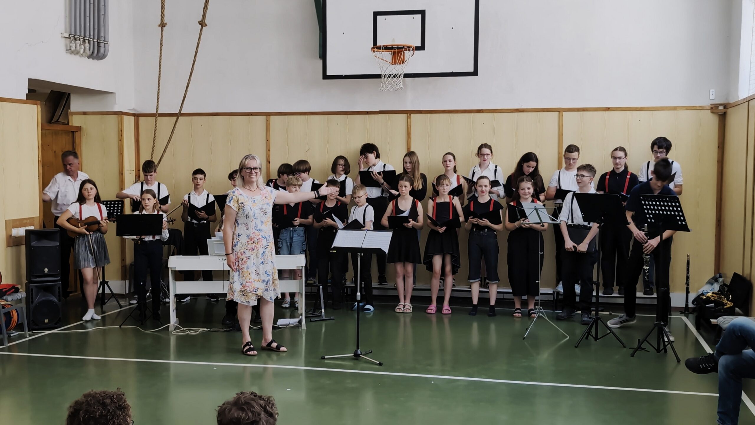 Koncert sboru NG na Příční